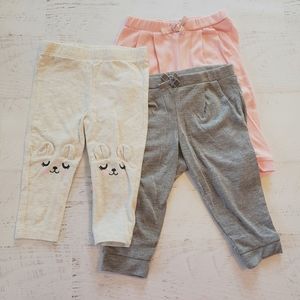 4 FOR $20 | Baby Girl Pant Set 6mo